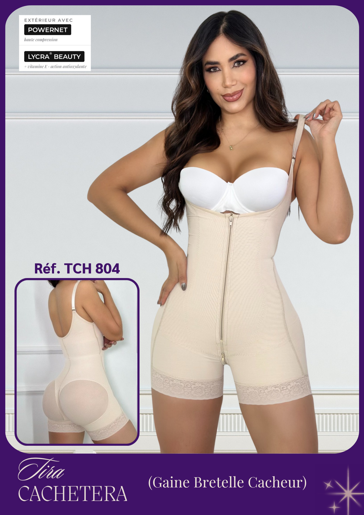 Faja Tira Cachetera / Gaine Bretelle Cacheur ref TCH 804